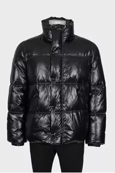 Men's glossy down jacket