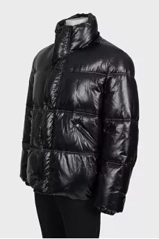 Men's glossy down jacket