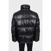 Men's glossy down jacket