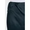 Satin blue maxi skirt