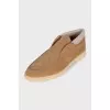 Men's Open Wintery Walk Suede Loafers