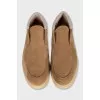 Men's Open Wintery Walk Suede Loafers
