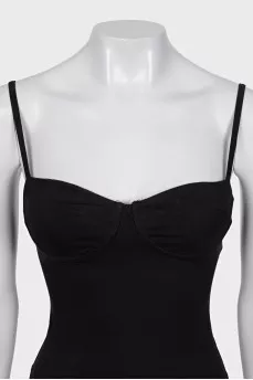 Bodysuit with buttons