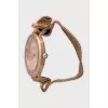 Dancing Slim watch with rhinestones