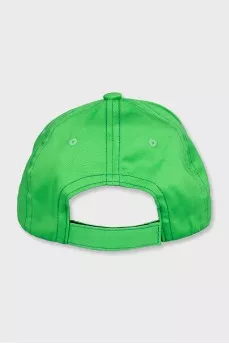 Light green cap with logo