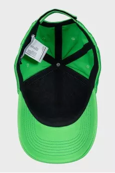 Light green cap with logo