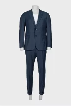 Men's wool suit consisting of a jacket and trousers