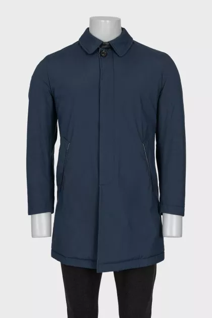 Men's blue coat