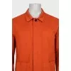 Men's orange shirt