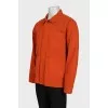 Men's orange shirt