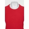 Cashmere jumper with textured knit