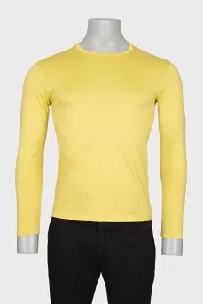 Men's yellow long sleeve