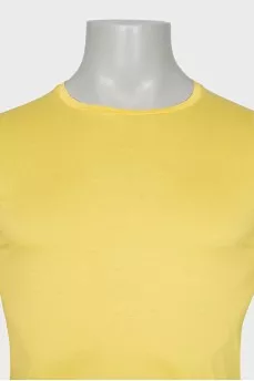 Men's yellow long sleeve