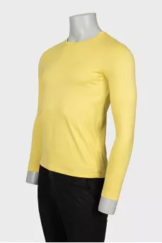 Men's yellow long sleeve