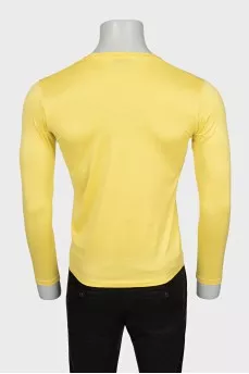 Men's yellow long sleeve