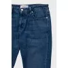 Men's straight fit blue jeans