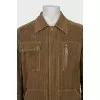 Men's green corduroy jacket