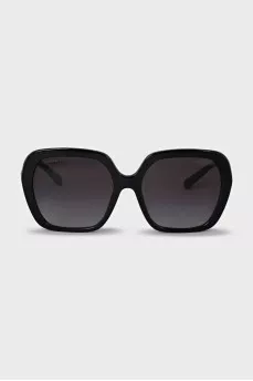 Gradient rectangular sunglasses