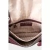 Burgundy shoulder bag