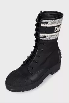 Black D-Major boots
