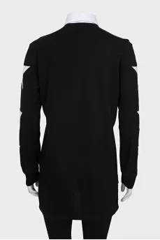 Long sleeve printed top