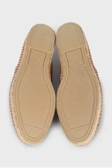 Men's embossed espadrilles