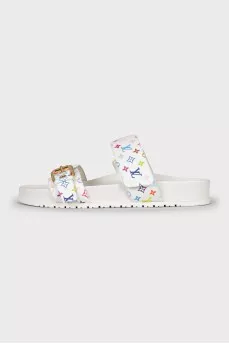 Louis Vuitton x Murakami Printed Slides