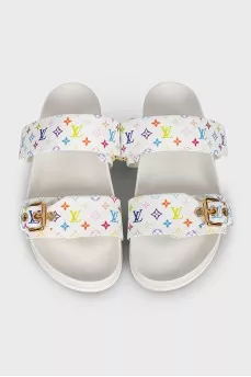 Louis Vuitton x Murakami Printed Slides