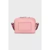 Leather bag with removable straps