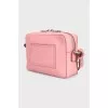 Leather bag with removable straps