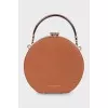 Round bag with straw insert