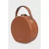 Round bag with straw insert