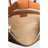 Brown bag with gold logo
