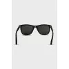 Black rectangular sunglasses