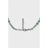 Green necklace and bracelet set