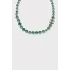 Green necklace and bracelet set