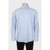 Men's blue shirt