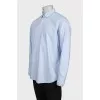 Men's blue shirt