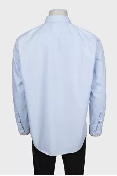 Men's blue shirt