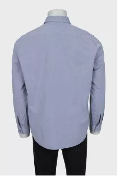 Men's shirt with patch pockets