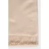 Beige cashmere and silk scarf