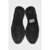 Men's crocodile leather sneakers