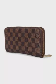 Rectangular canvas wallet