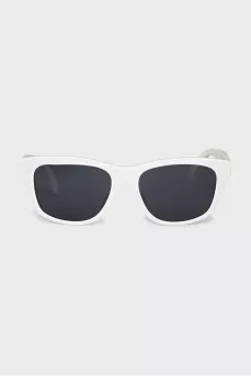 Солнцезащитные очки wayfarer белого цвета