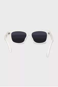 Солнцезащитные очки wayfarer белого цвета