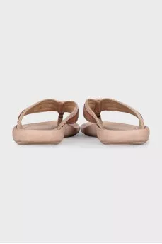 Flip-flops with the brand logo