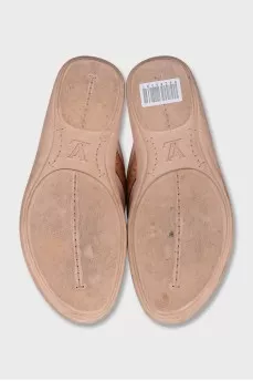Flip-flops with the brand logo