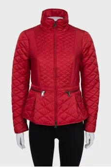 Fitted jacket with zip pockets