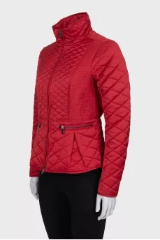 Fitted jacket with zip pockets
