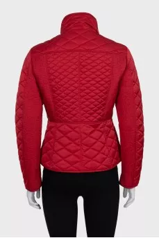 Fitted jacket with zip pockets